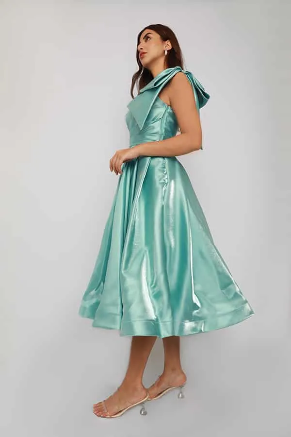 فستان ميدي سهرة قصير تيفاني