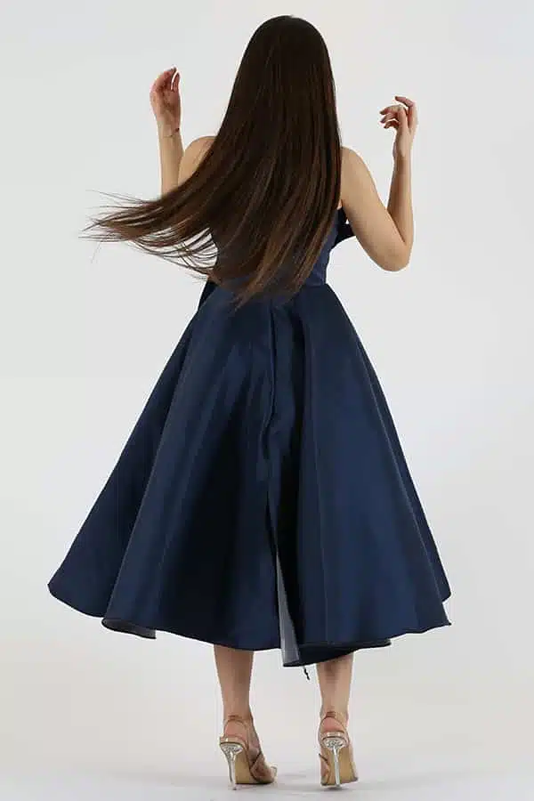 9Q7A0164.Jpg فستان قصيرة بكسرات انيقة