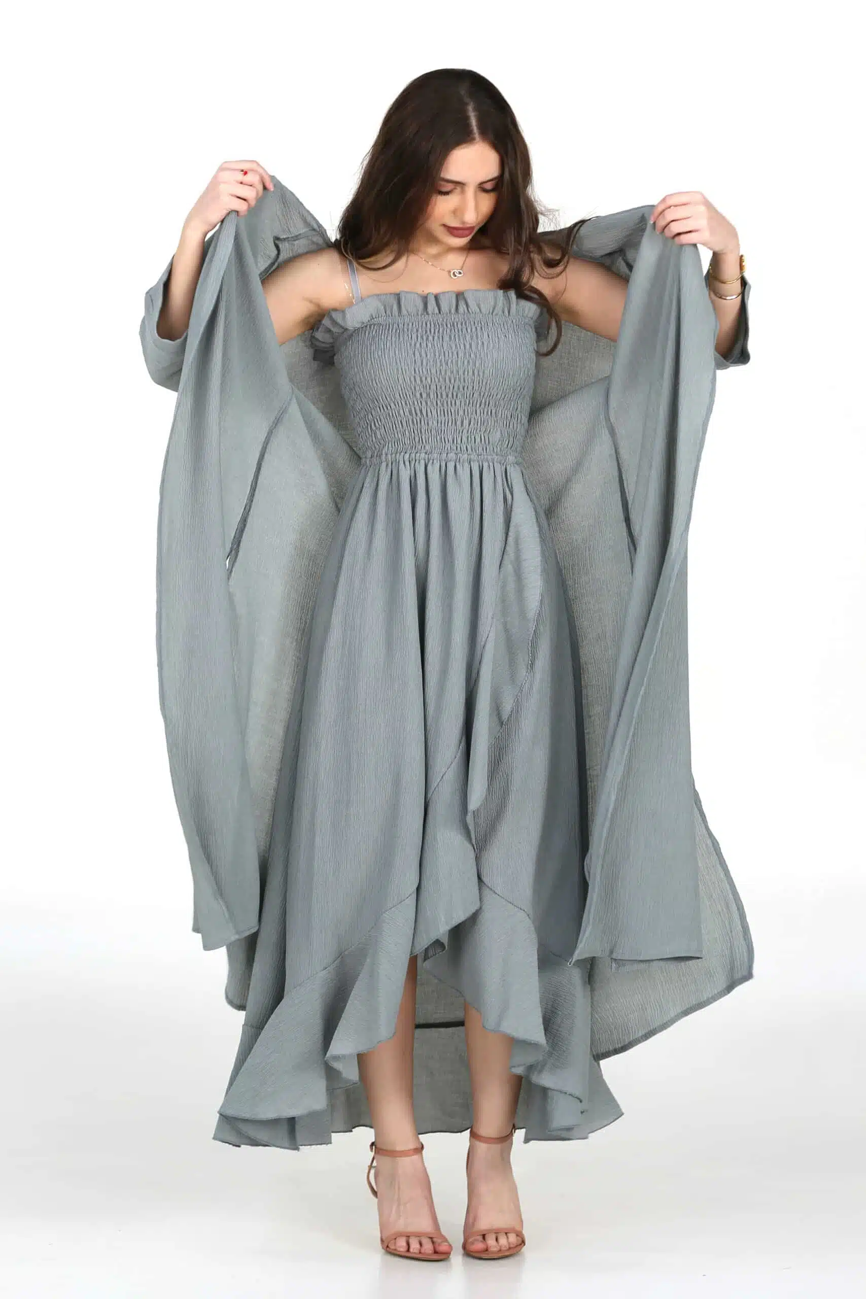 جلابية نسائي ناعم قطعتين