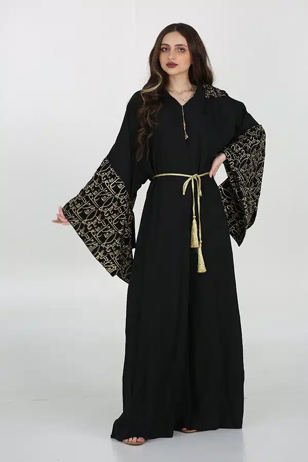 جلابية رمضان بأكمام طويلة واسعة