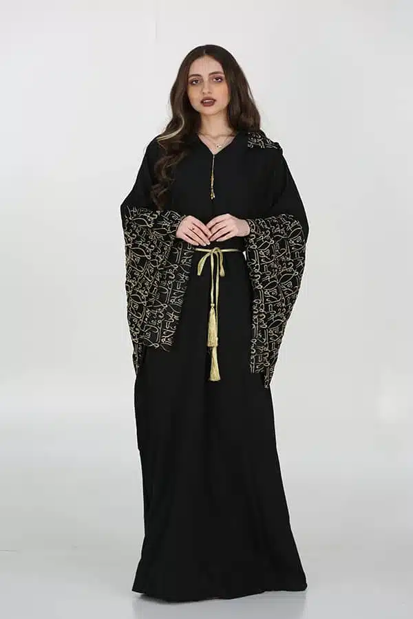 جلابية رمضان بأكمام طويلة واسعة
