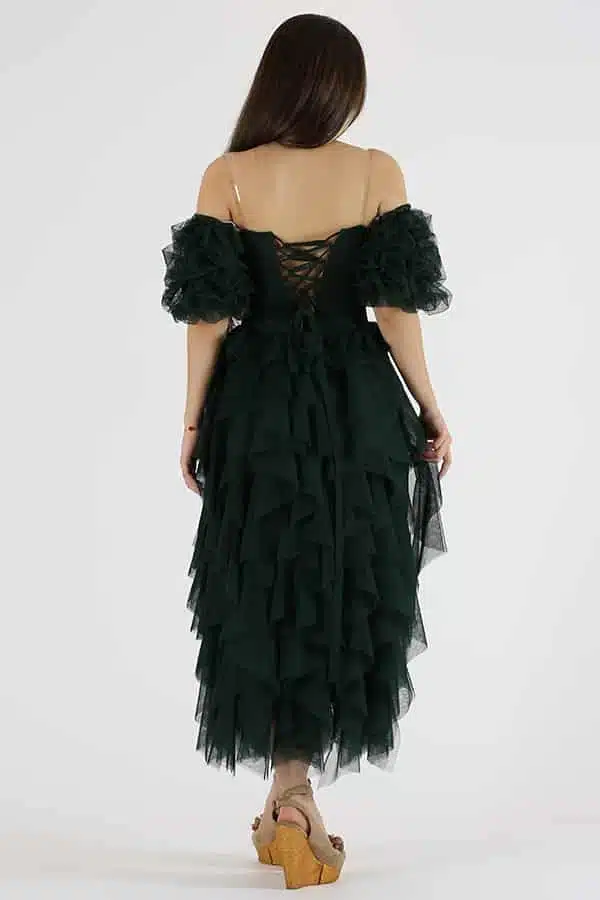 فستان ميدي سهرة انيق