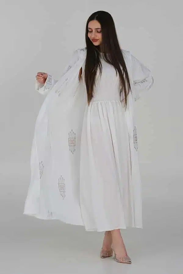 جلابية مغربي قطعتين انيقة