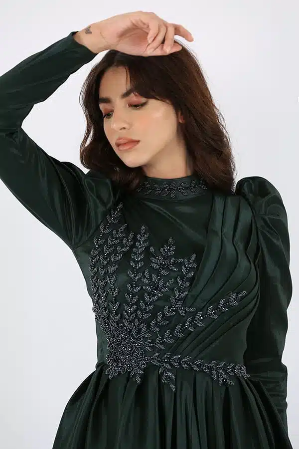 جلابية للعيد بناتي بشال انيق
