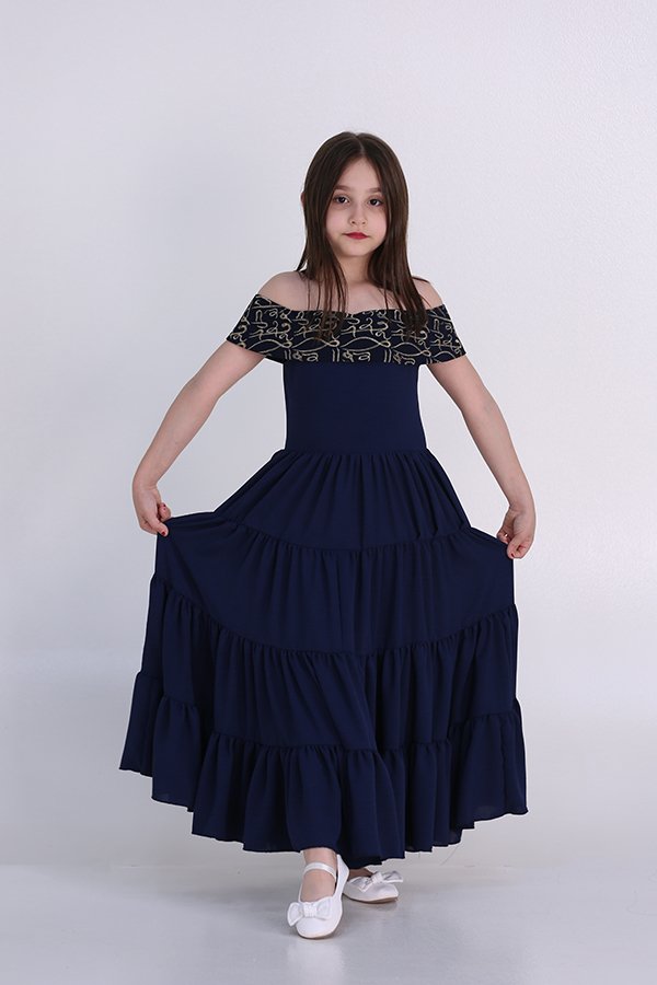 فستان بناتي كلاسيكي