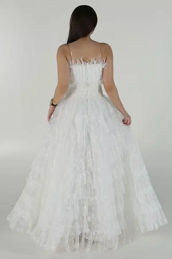 فستان توب سهرة