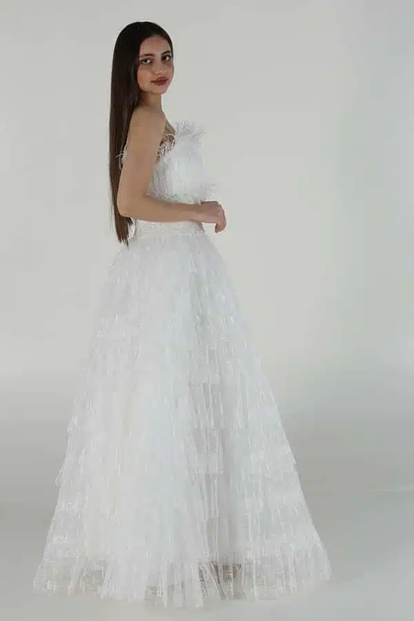 فستان توب سهرة