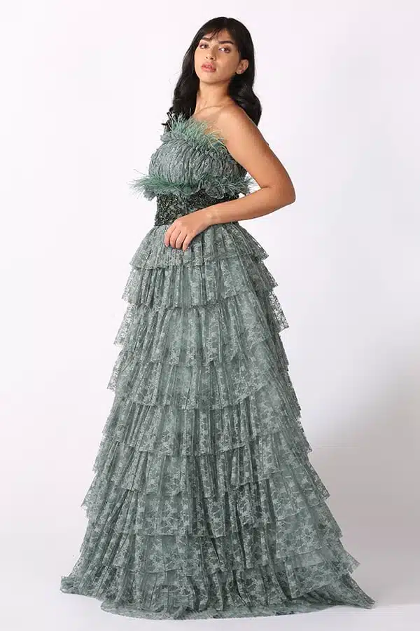 فستان توب سهرة