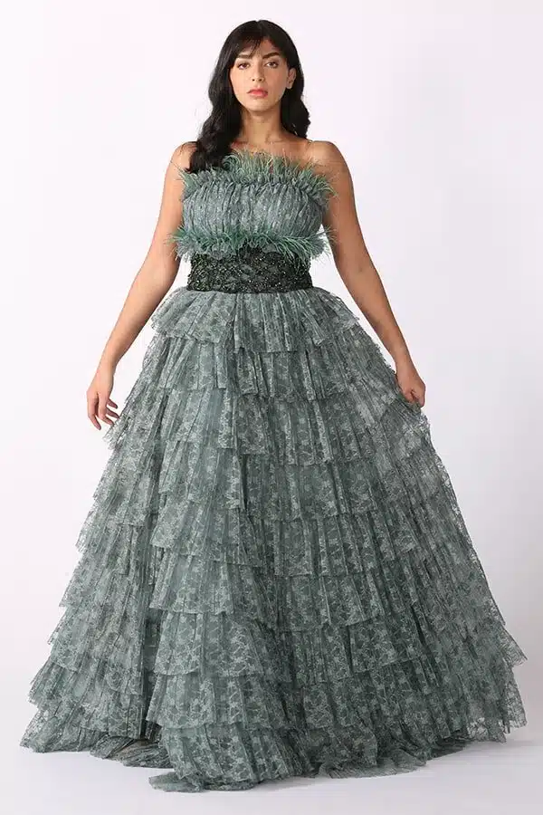 فستان توب سهرة