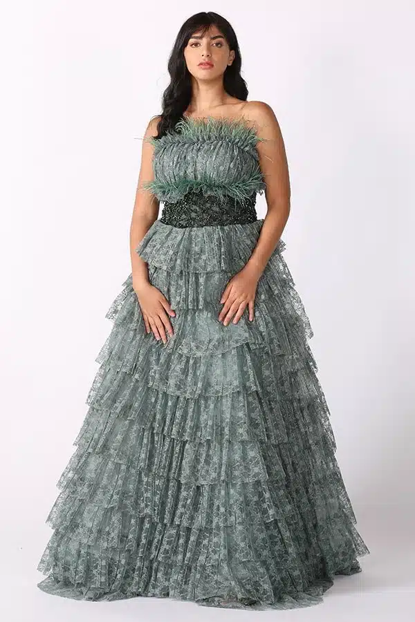 فستان توب سهرة