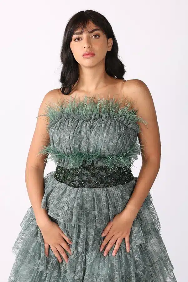 فستان توب سهرة