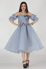 فستان ميدي كم بوف