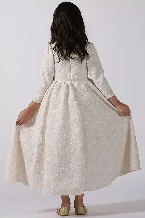 ⁦فستان بناتي بأكمام طويلة⁩ - الصورة ⁦2⁩