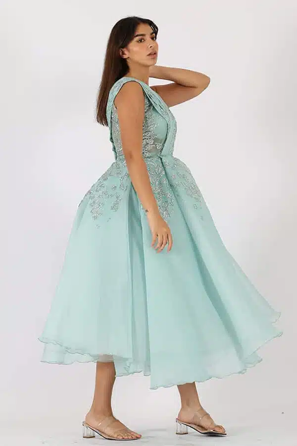 فستان ميدي تيفاني