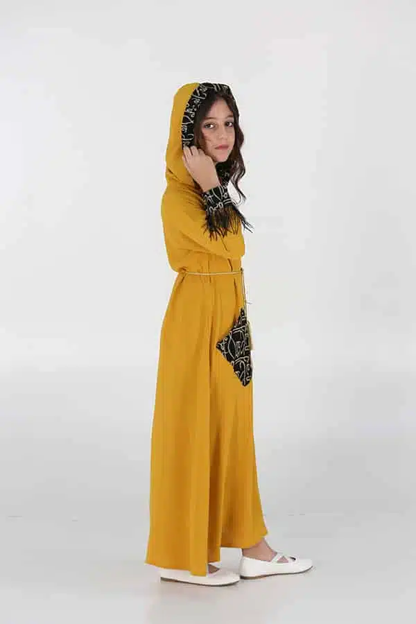 جلابية بناتي مغربي انيق