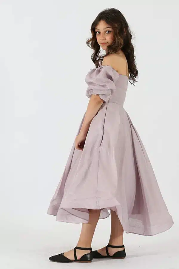 جلابية بناتي مغربي قطعتين – اسود, 44