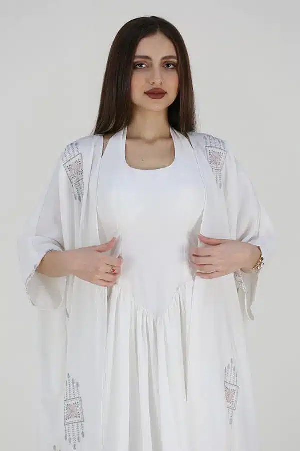 جلابية نسائي قطعتين انيقة