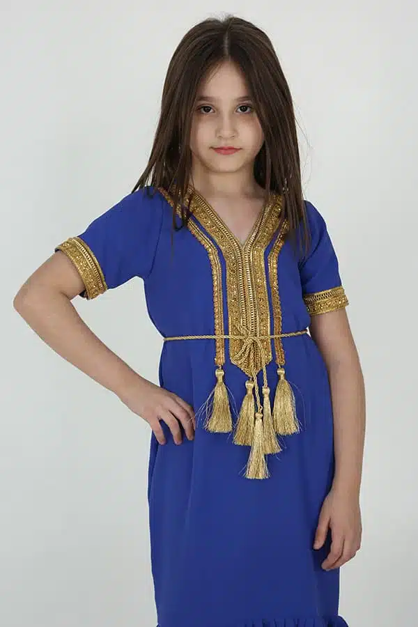 جلابية بناتي انيقة بكلفة ذهبية