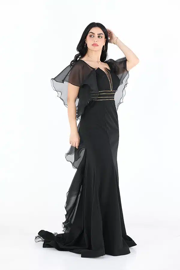 فستان بناتي توب بريش بالصدر