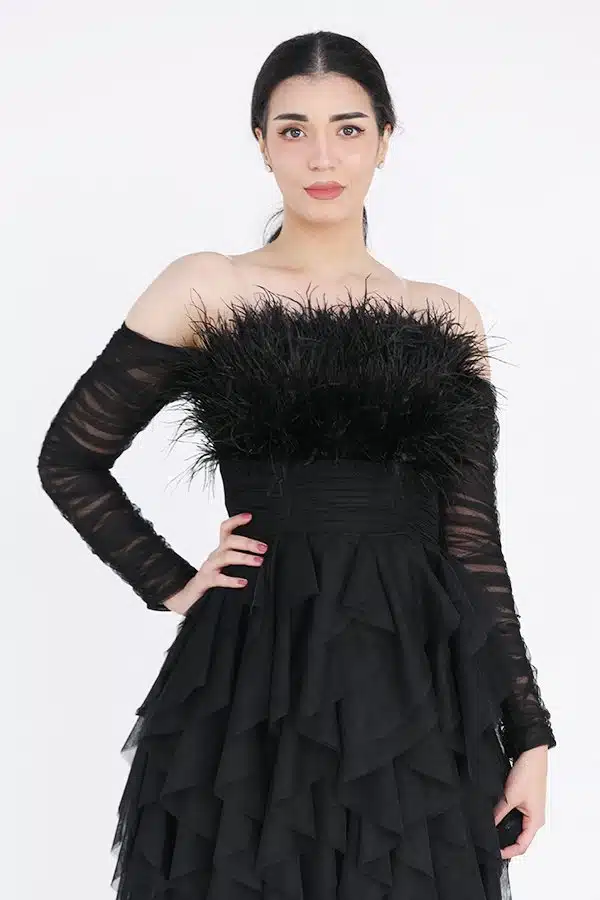 فستان ميدي روعة تل