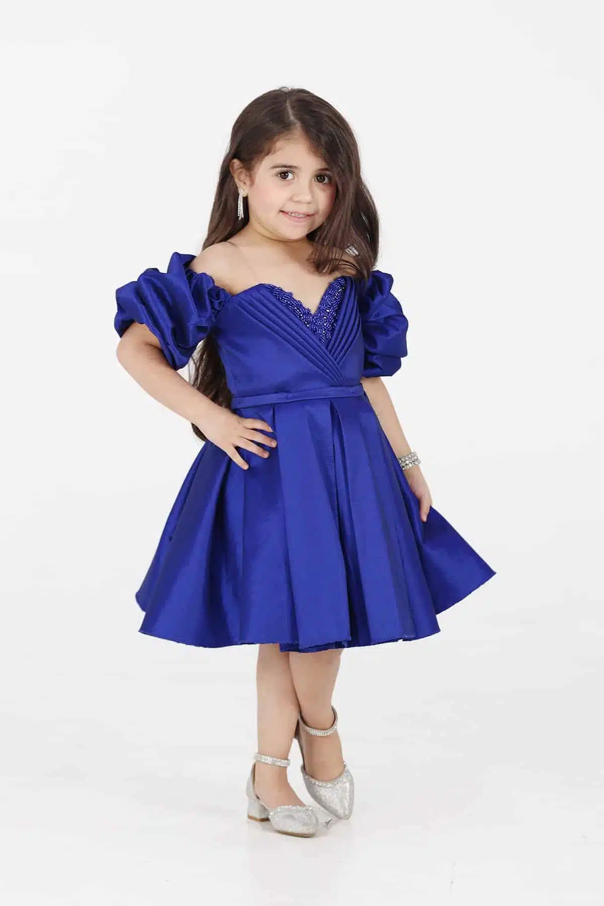 فستان بناتي كم بوف