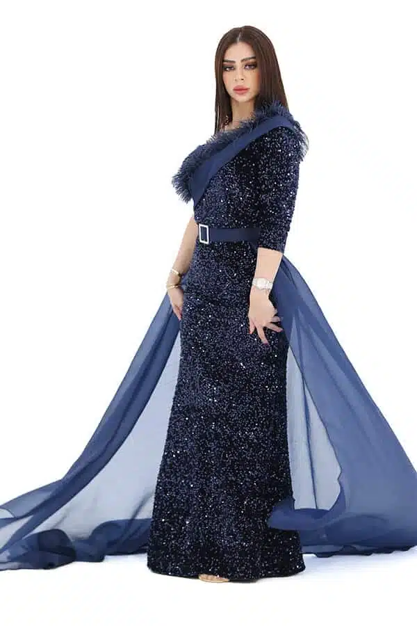 فستان ترتر قطيفة فستان ترتر قطيفة