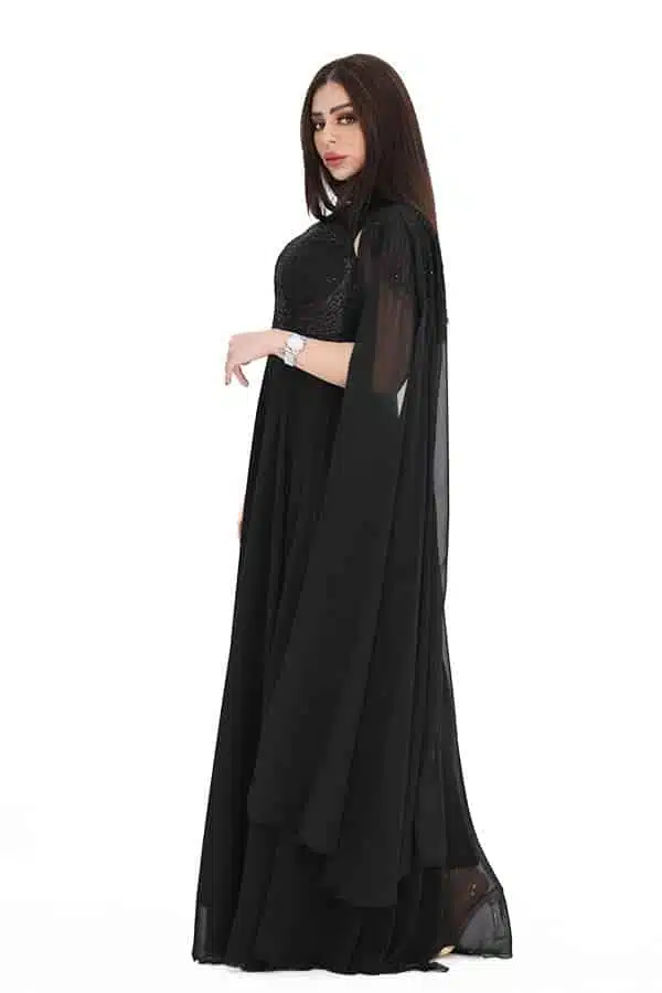 فستان سهره بأكمام طويله