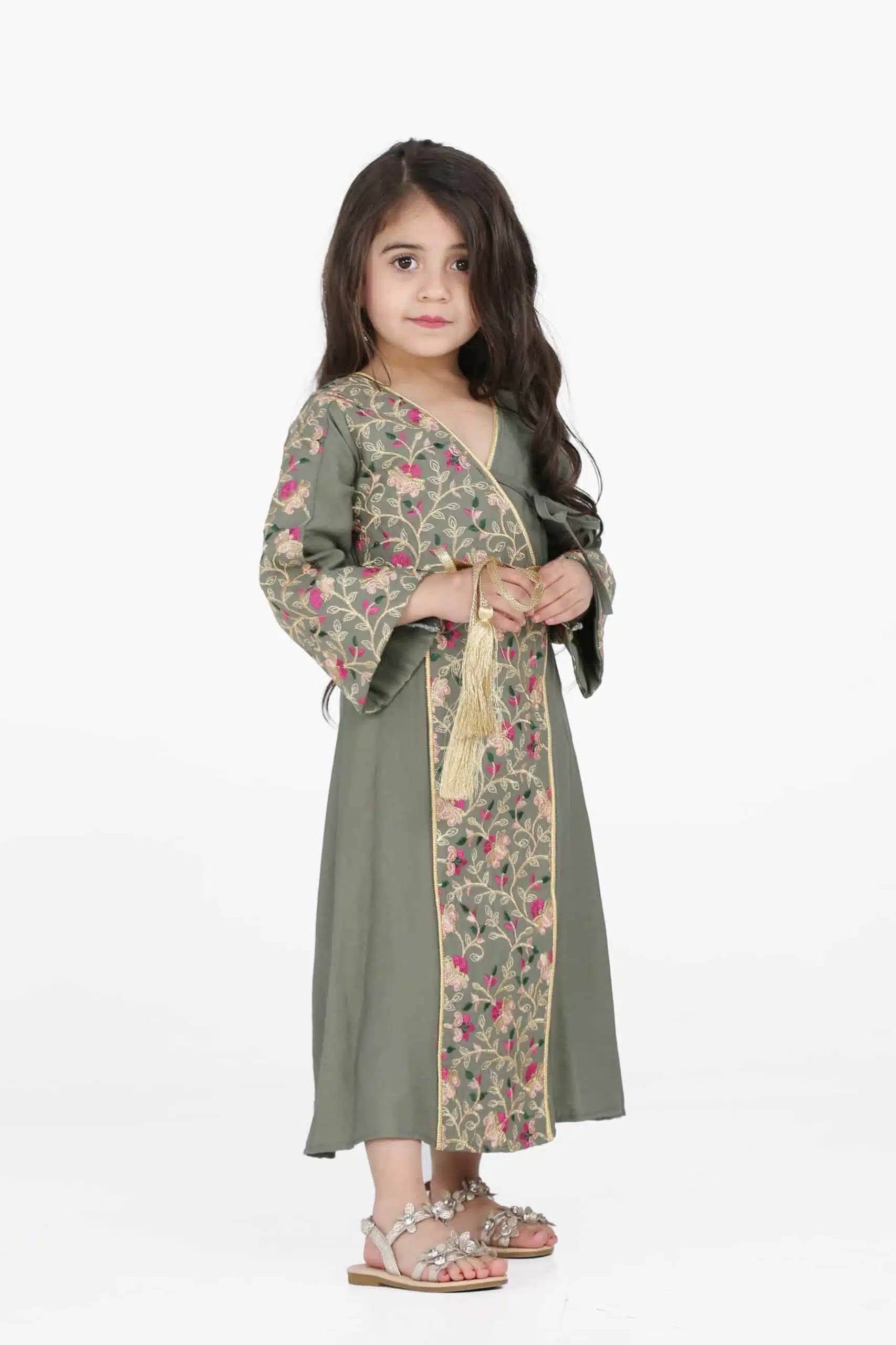 جلابية رمضان بناتي بحريني مشجر