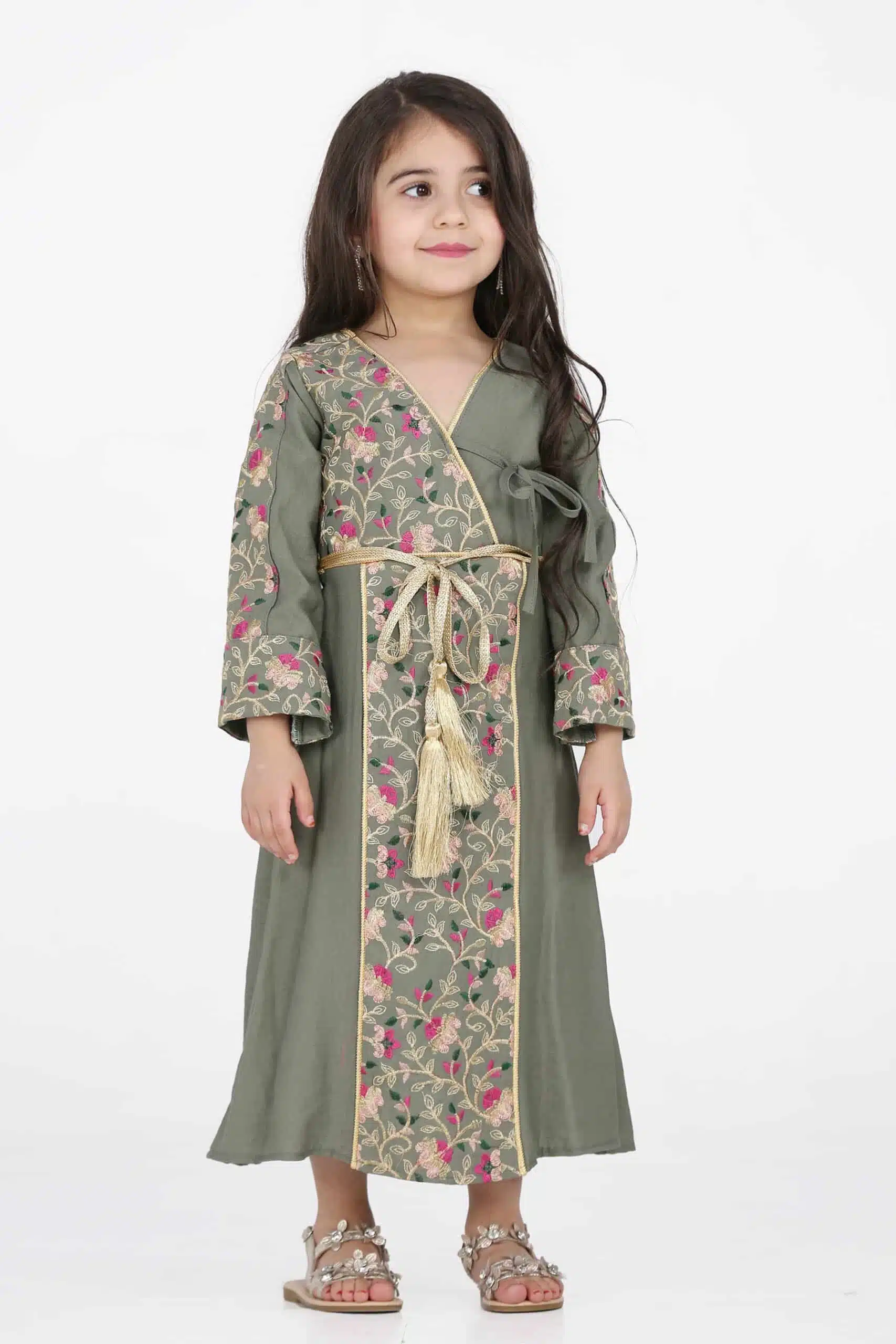 جلابية رمضان بناتي بحريني مشجر