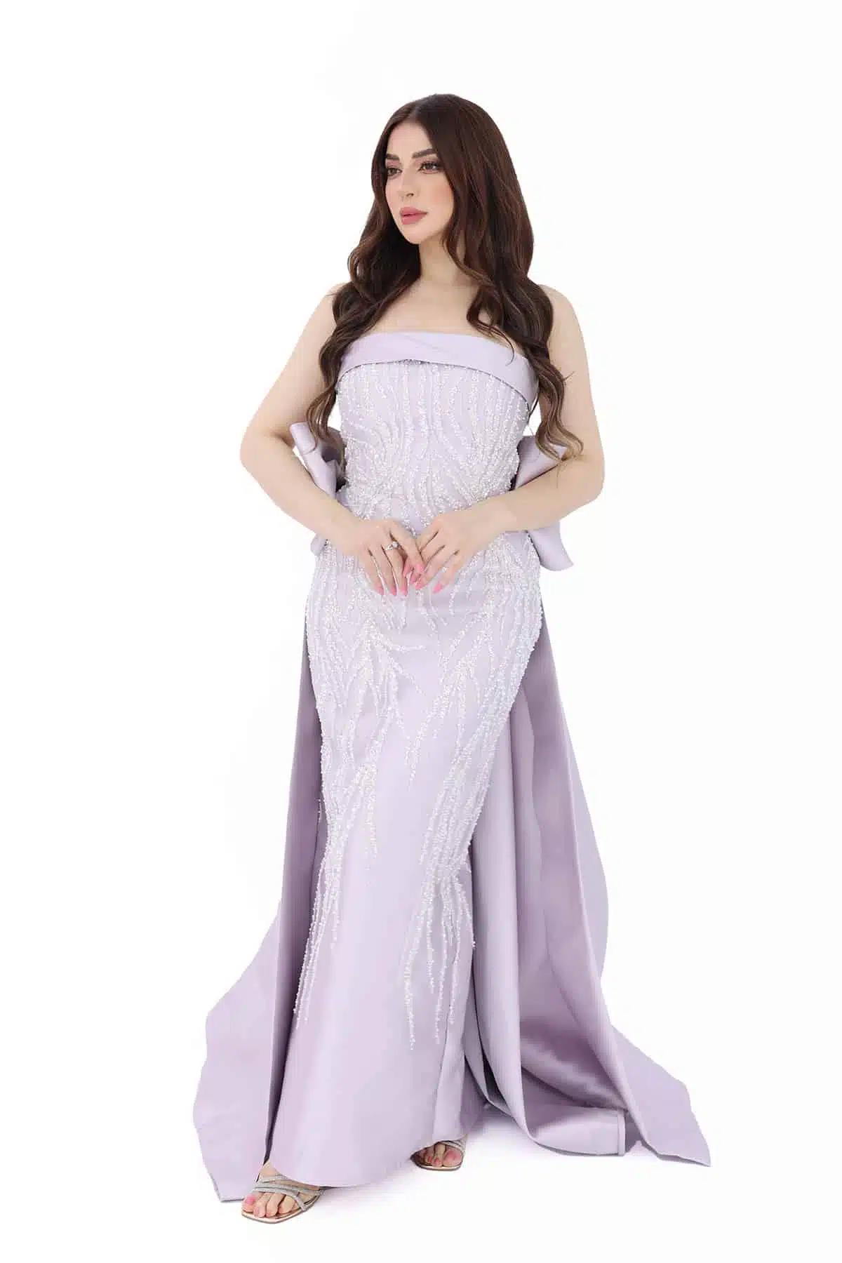 1E5A0205 فستان سهرة بتطريز - الصورة 5