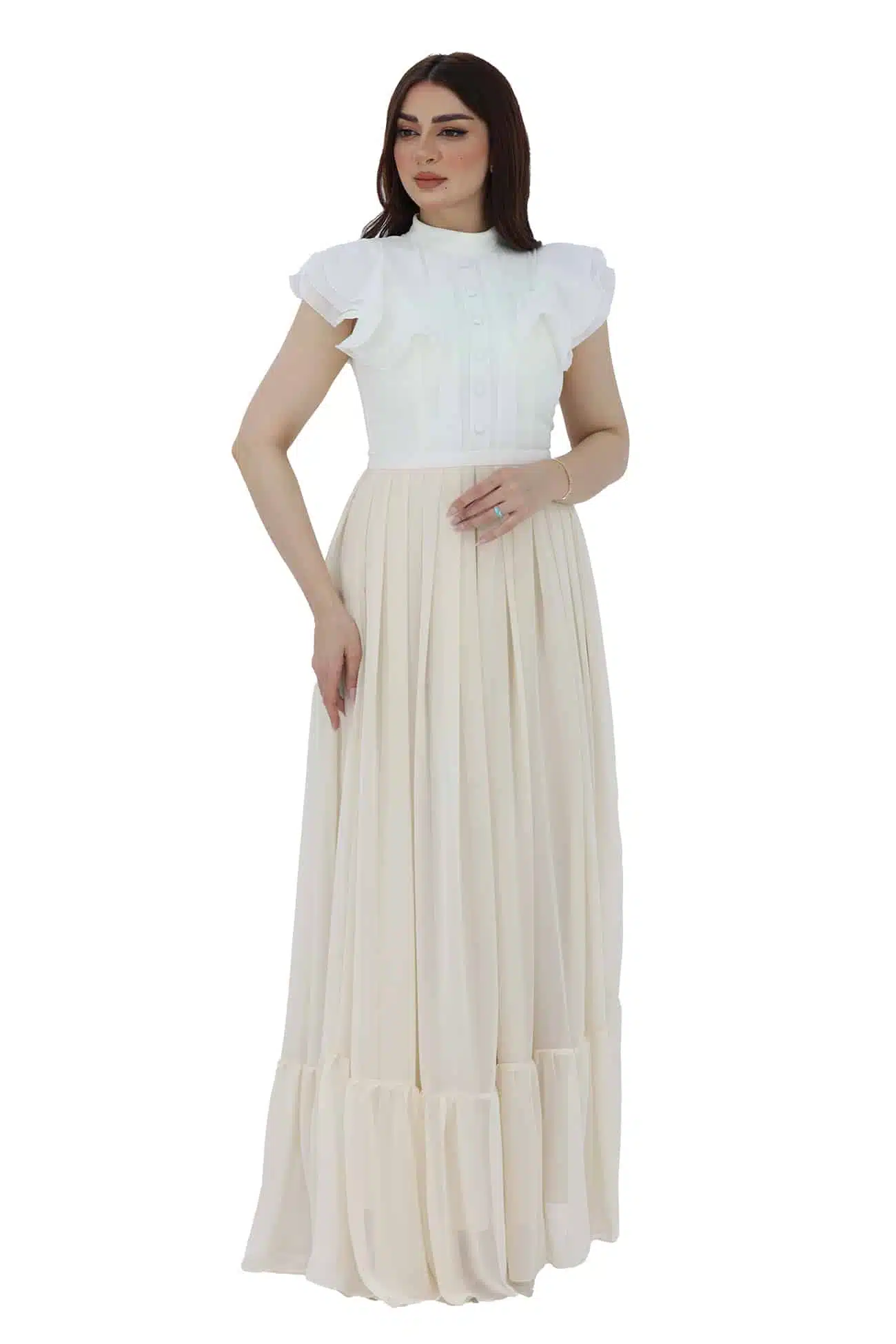 فستان ناعم ماكسي طويل