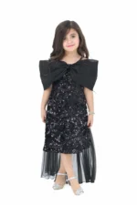 فستان شتوي بناتي اوف شولدر