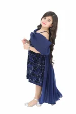 فستان شتوي بناتي اوف شولدر