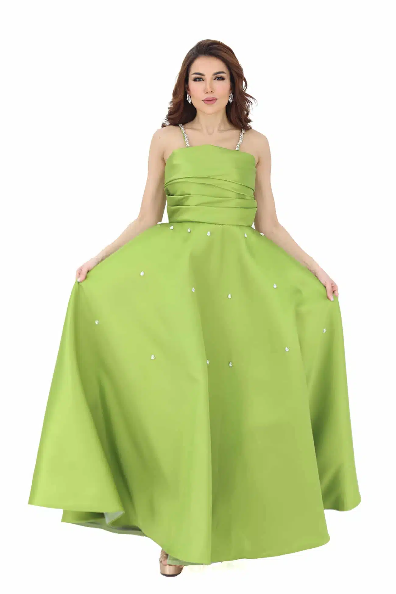 فستان سهرة تب فاخر