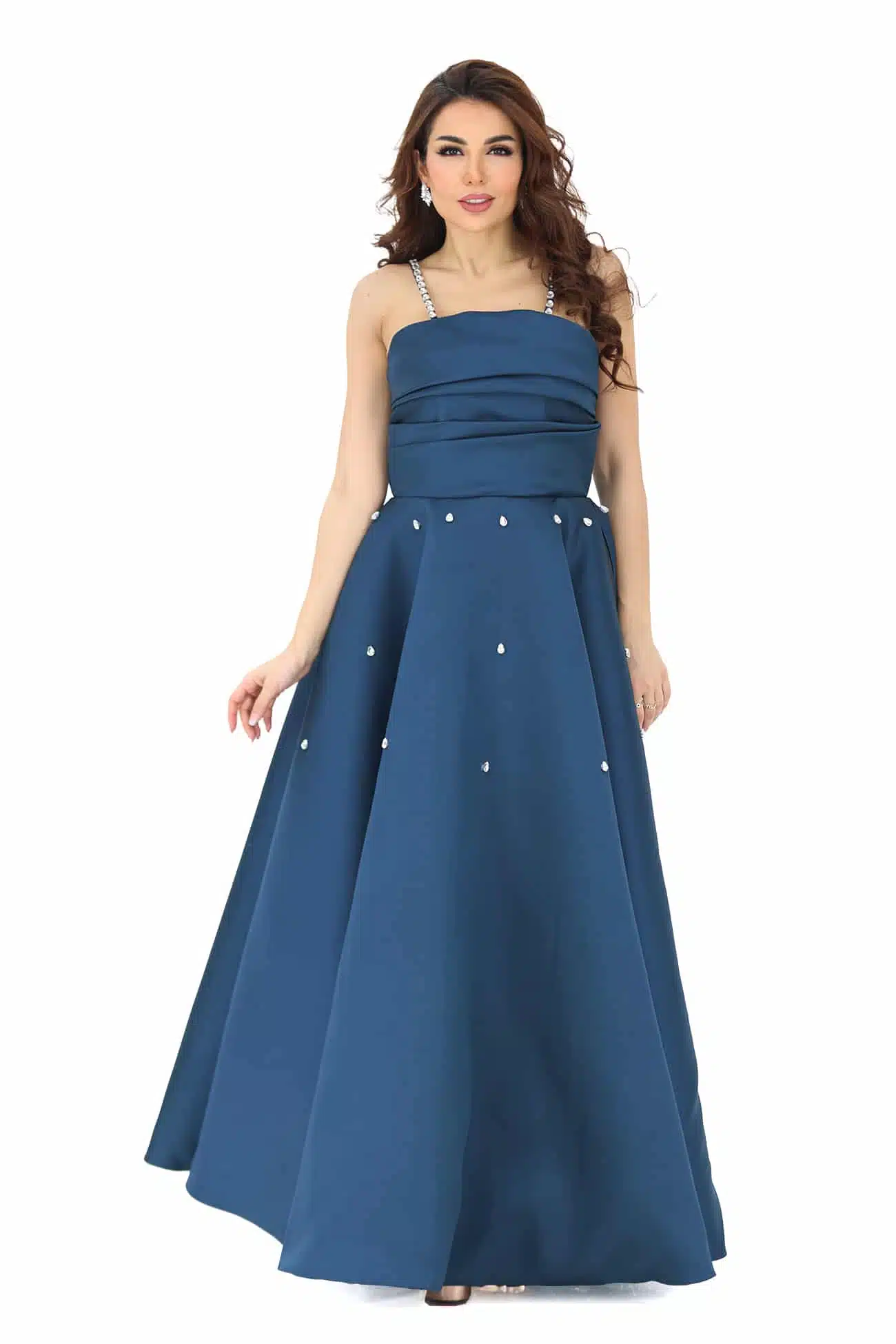 فستان سهرة تب فاخر