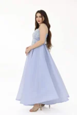 فستان سهره تب تطريز بالصدر