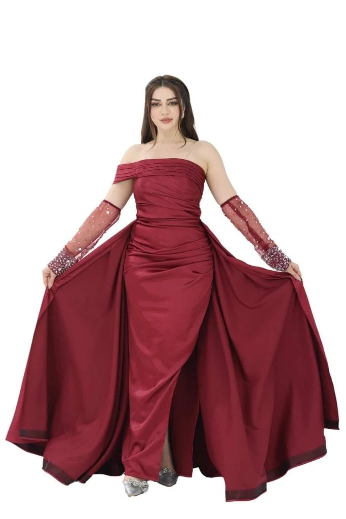 فستان سهره عودي فاخر