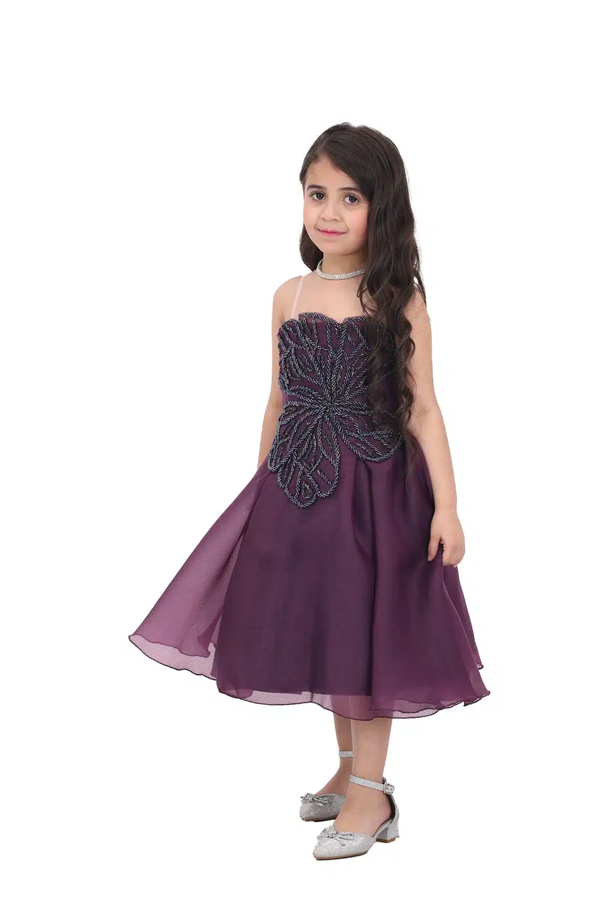 فستان بناتي تب تطريز فستان بناتي تب تطريز