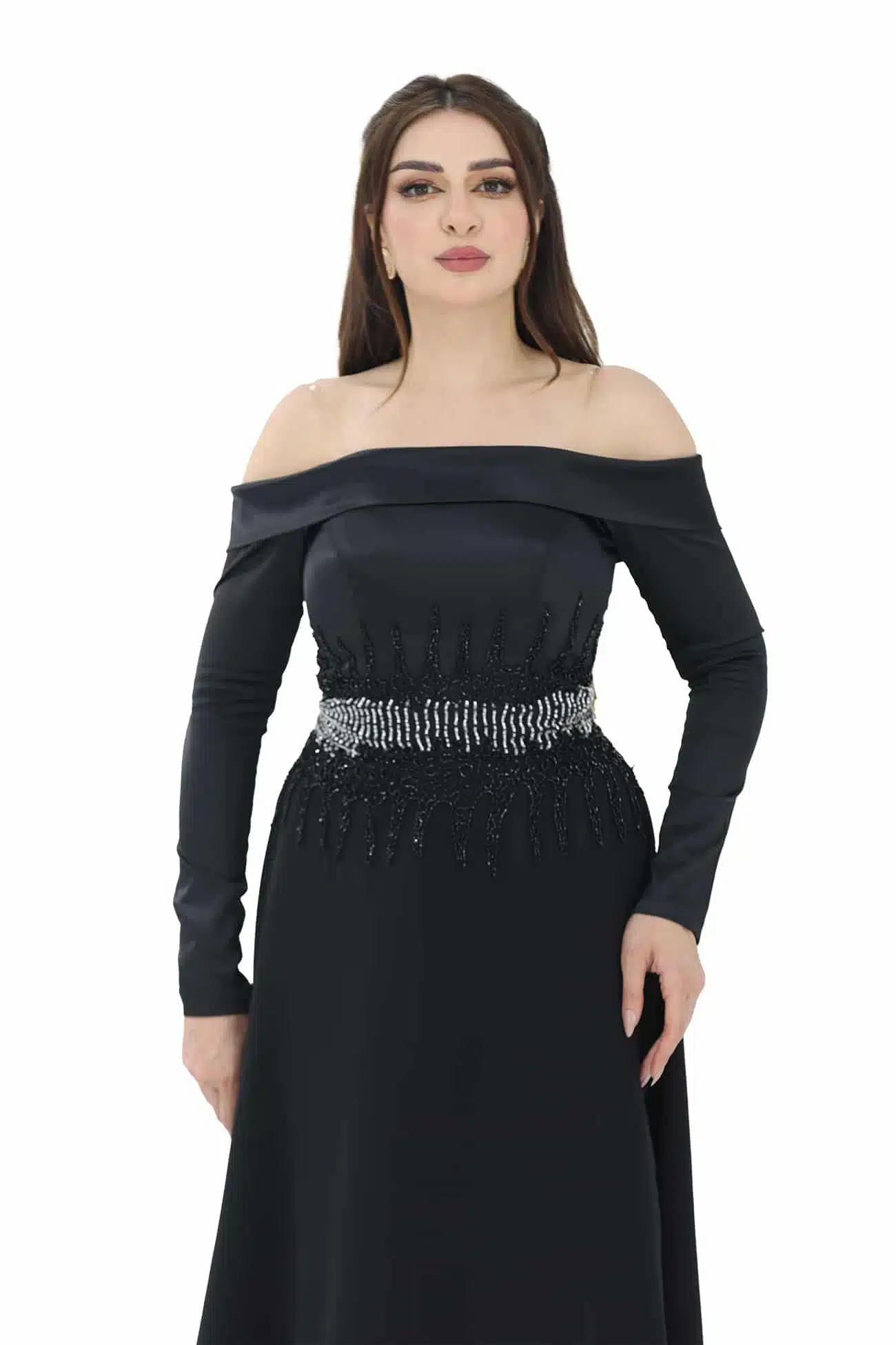 فستان سهرة كلاسيك فخم