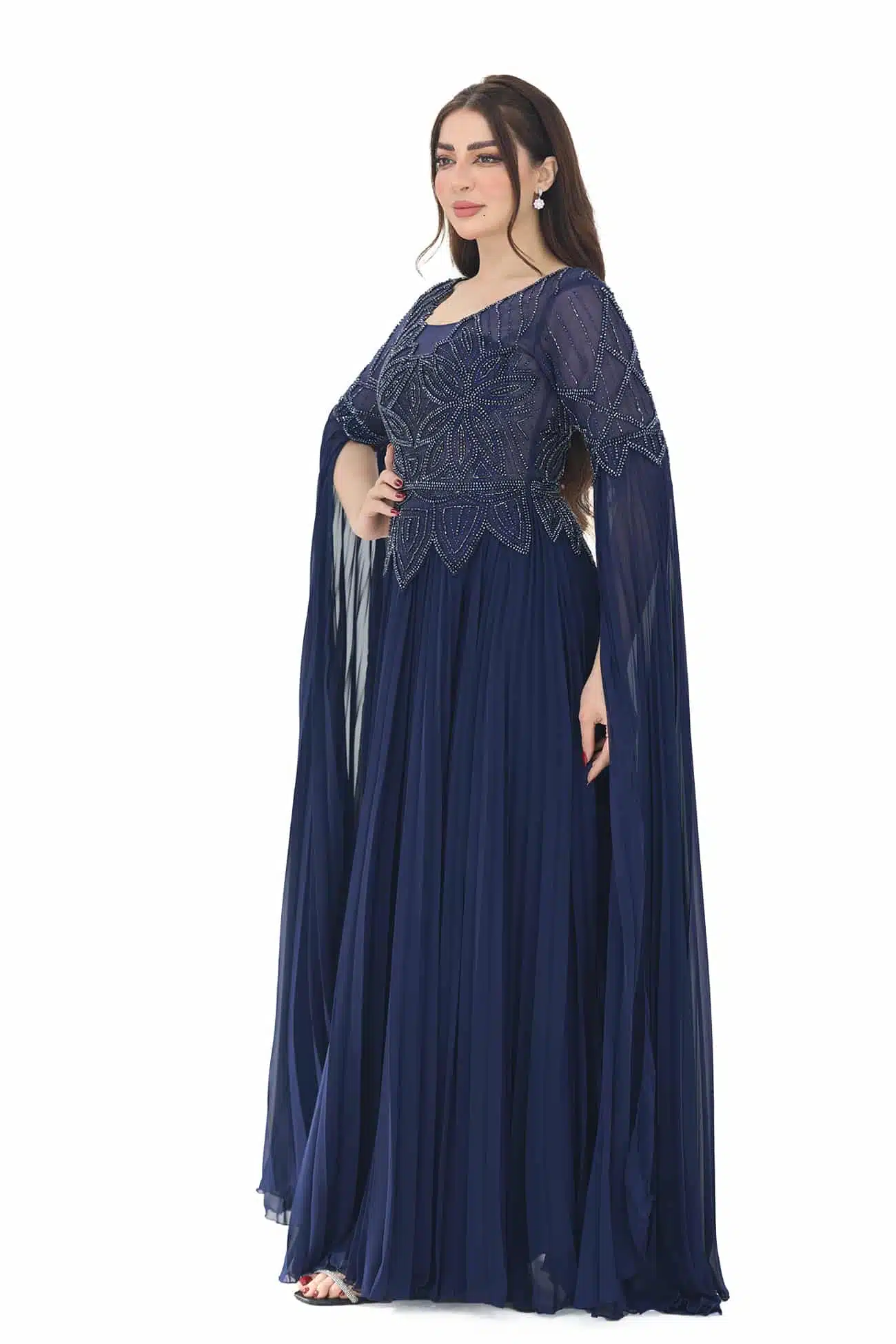 فستان سهره فخم شيفون