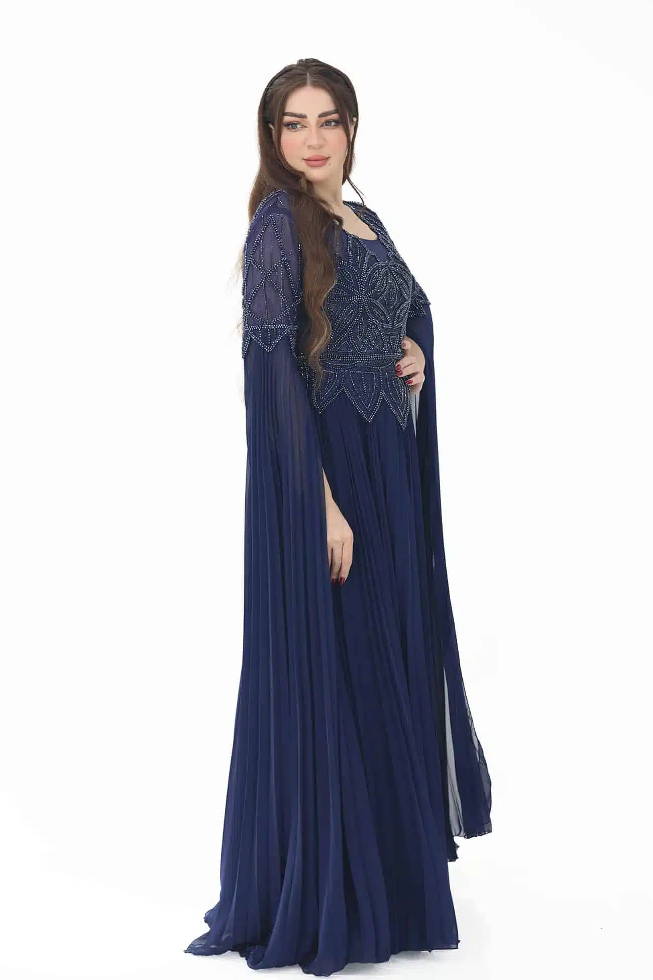 فستان سهره فخم شيفون