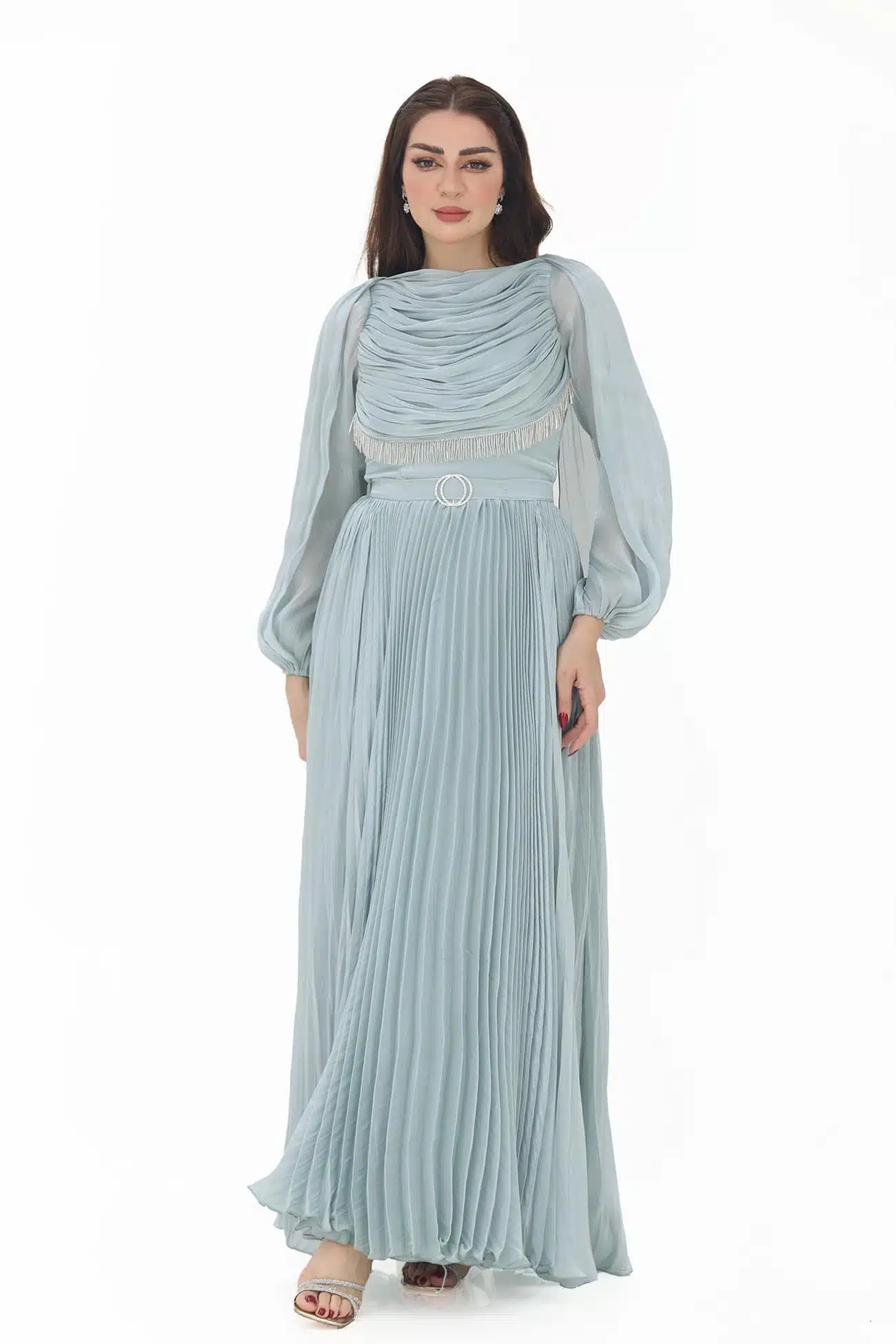 فستان ناعم بتصميم انيق