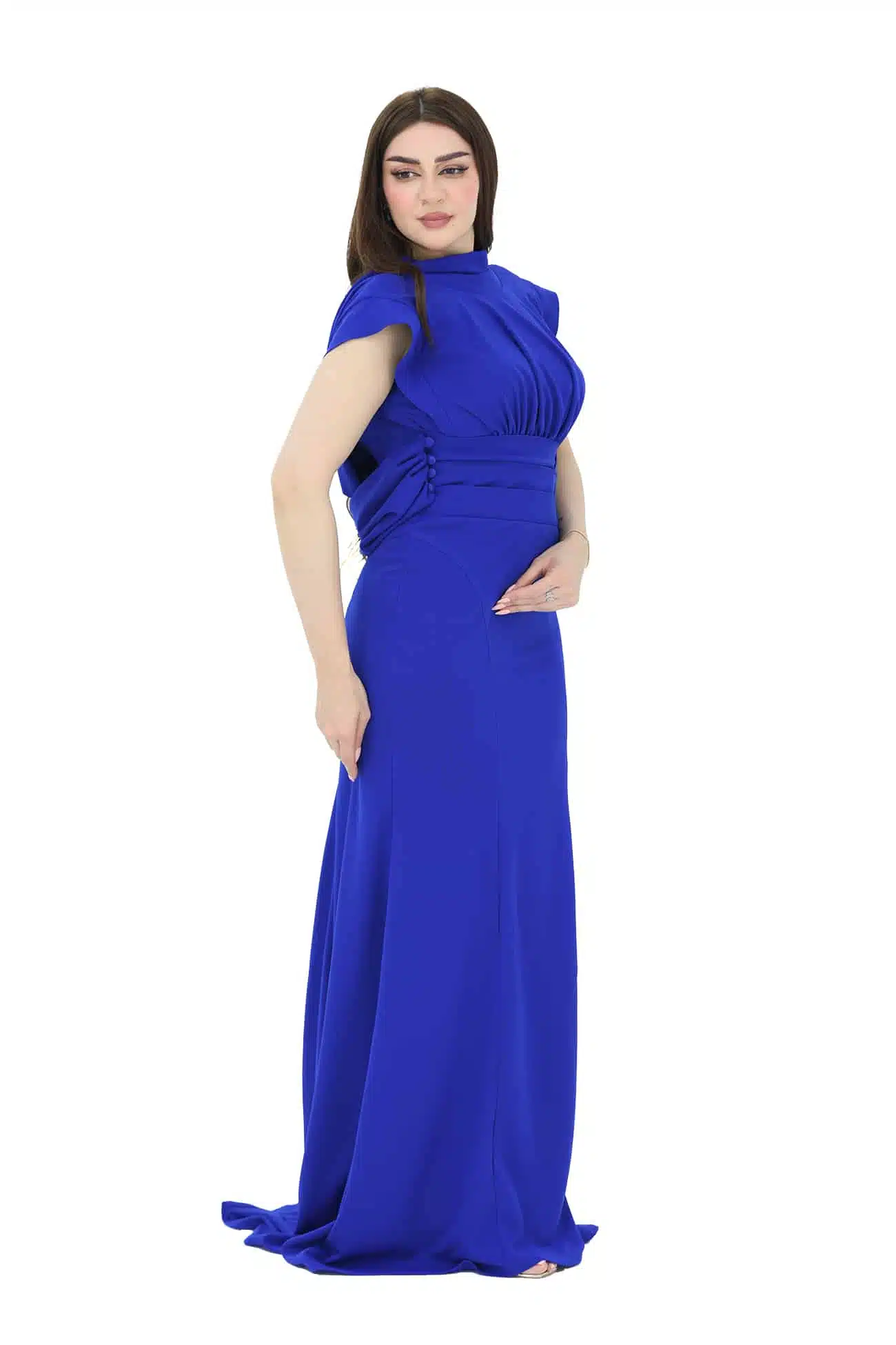 فستان ناعم كت نيلي