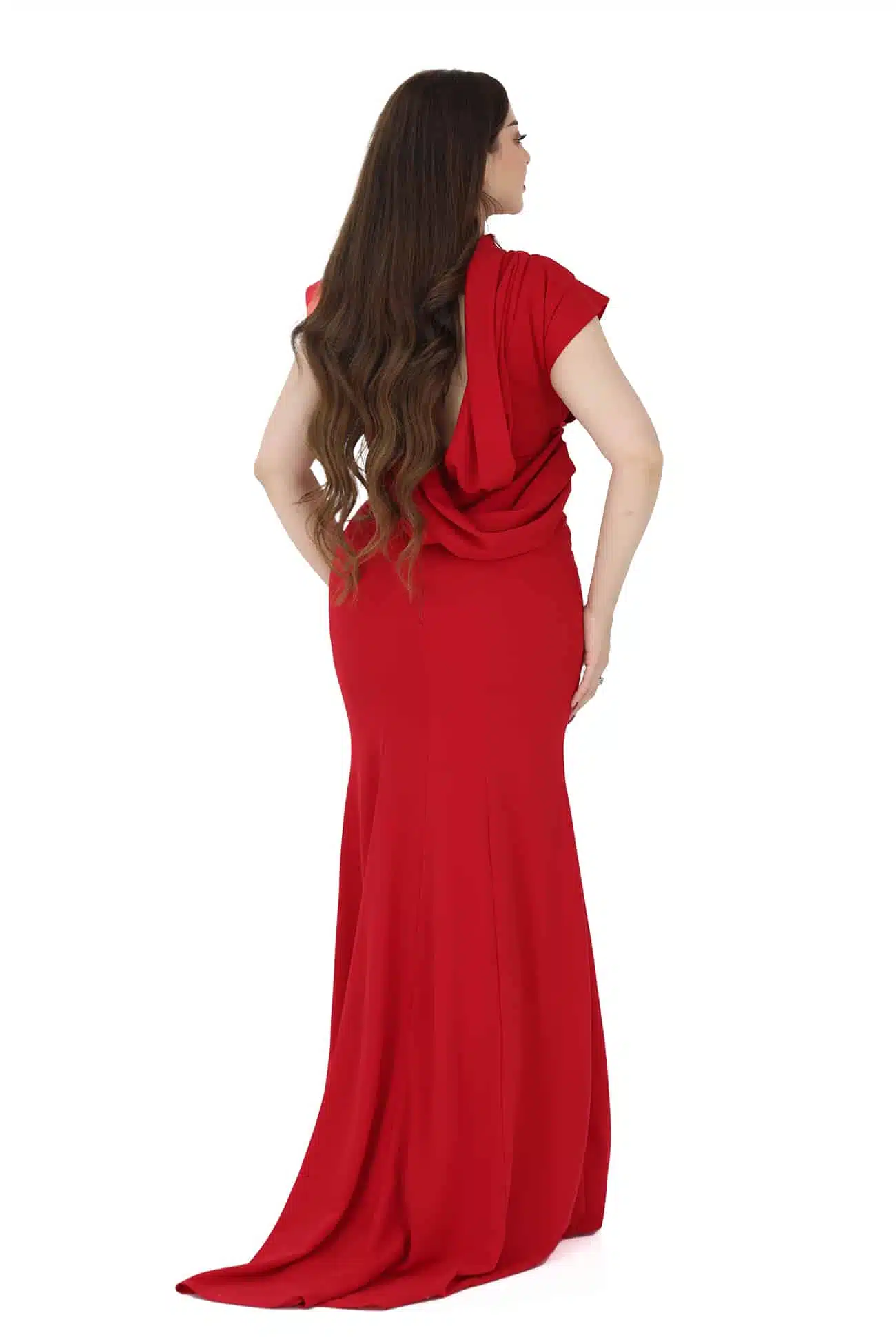 فستان ناعم كت نيلي