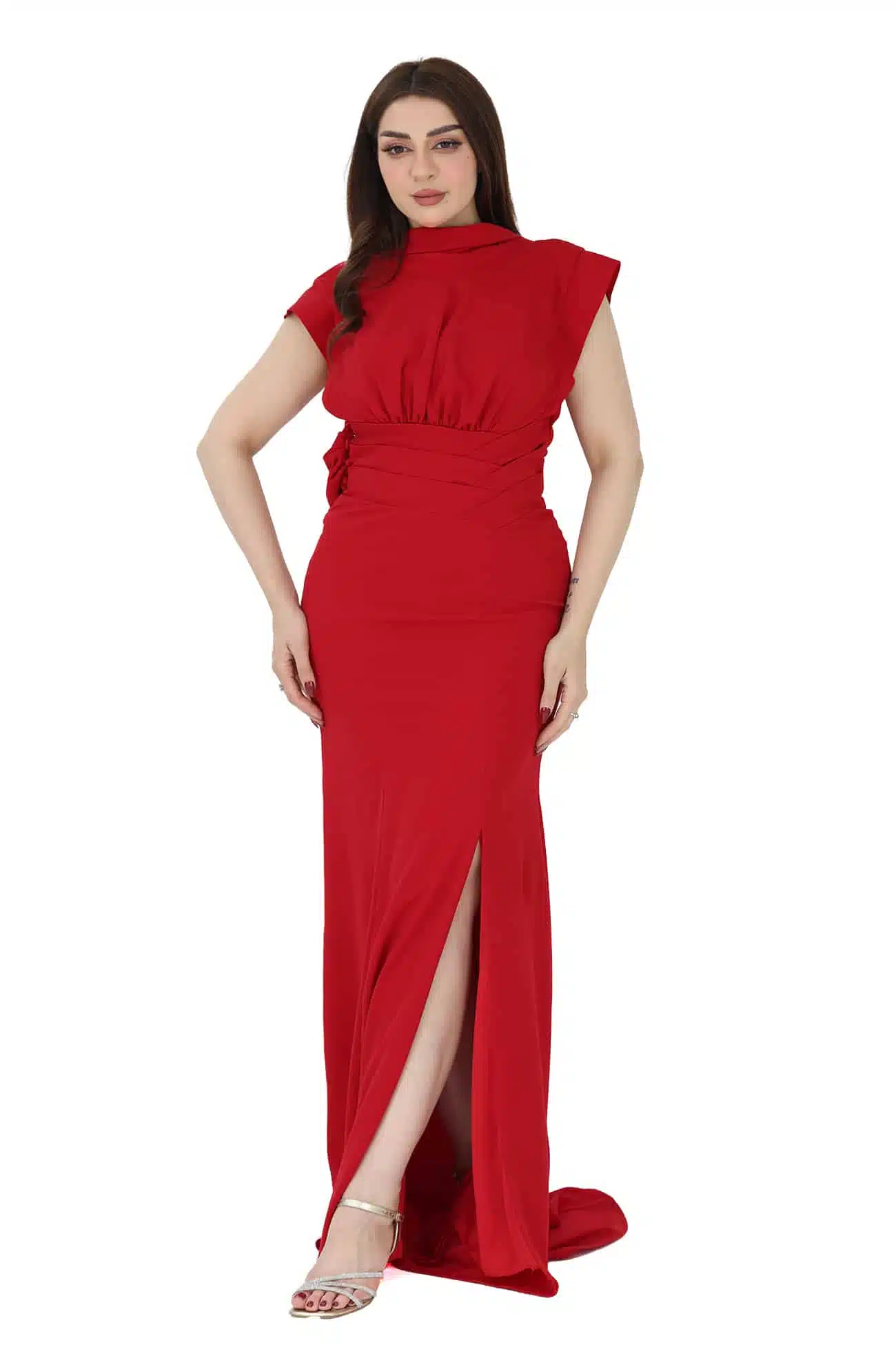 فستان ناعم كت نيلي