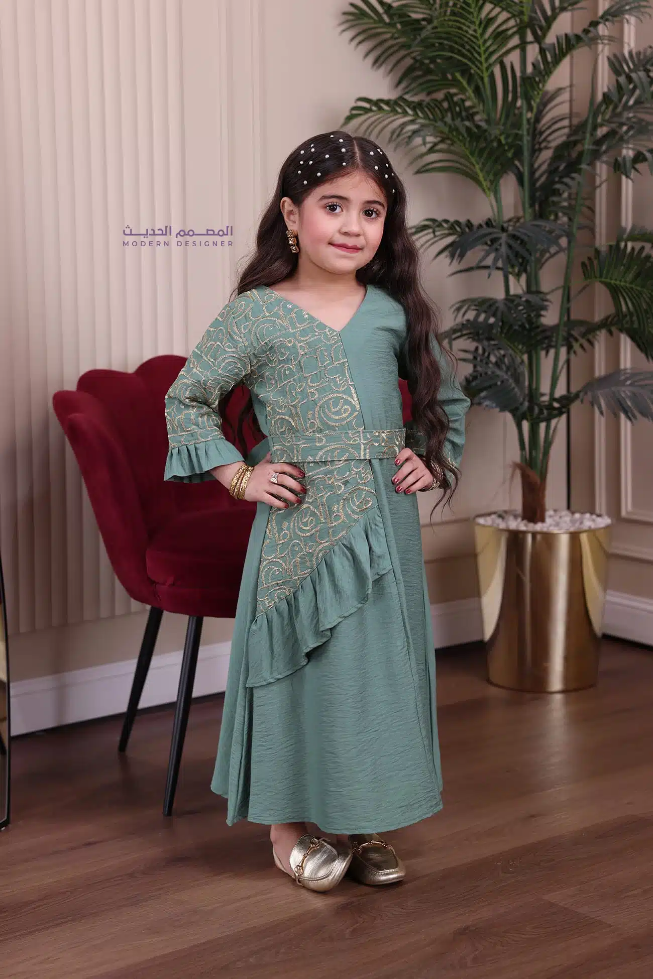 جلابية رمضانيه بناتي باحرف ذهبية جلابية رمضانيه بناتي باحرف ذهبية