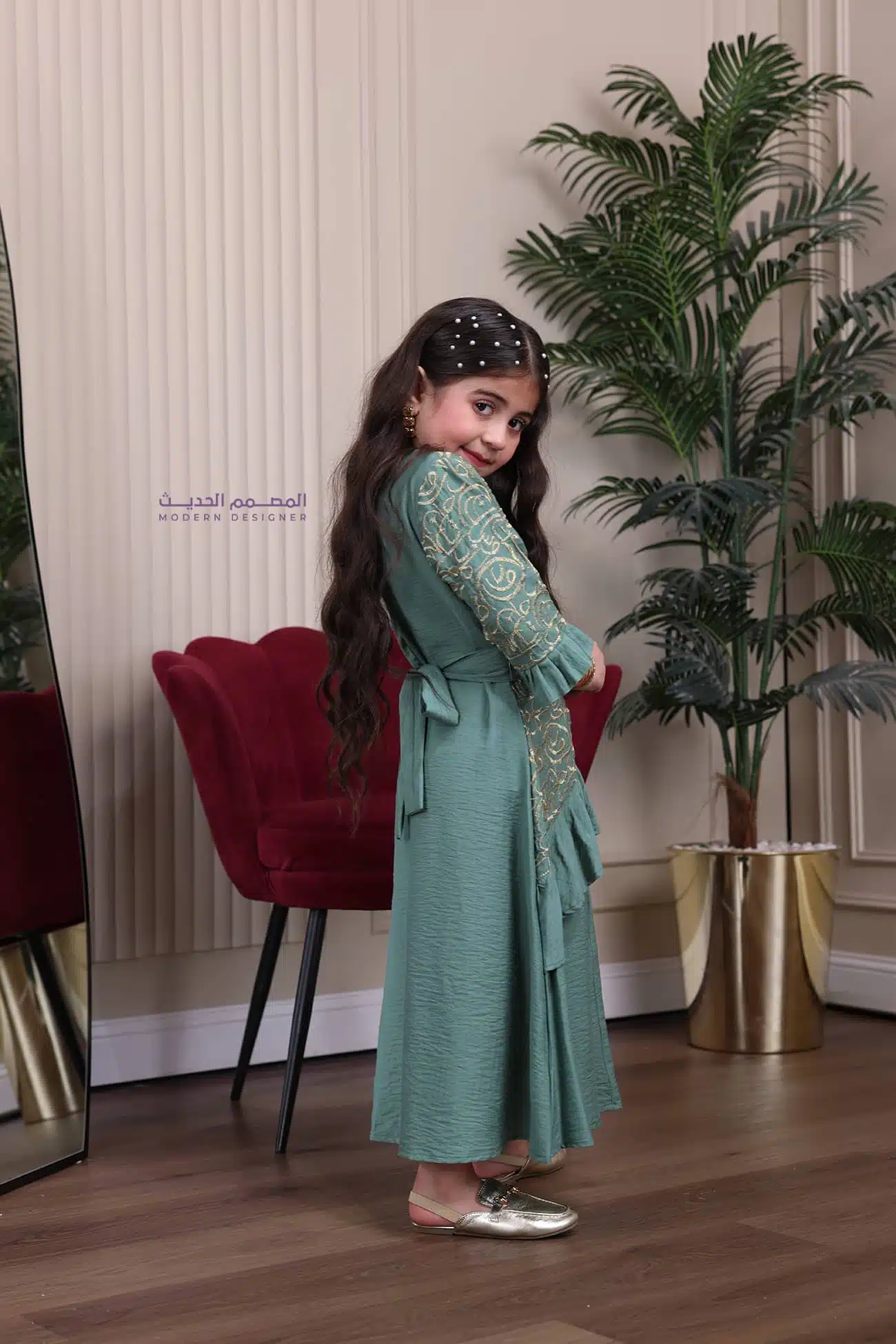 جلابية رمضانيه بناتي باحرف ذهبية جلابية رمضانيه بناتي باحرف ذهبية