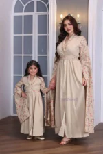 جلابية رمضانية باكمام طويلة