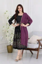 ⁦جلابيه رمضانيه بشال جانبي⁩ - الصورة ⁦2⁩