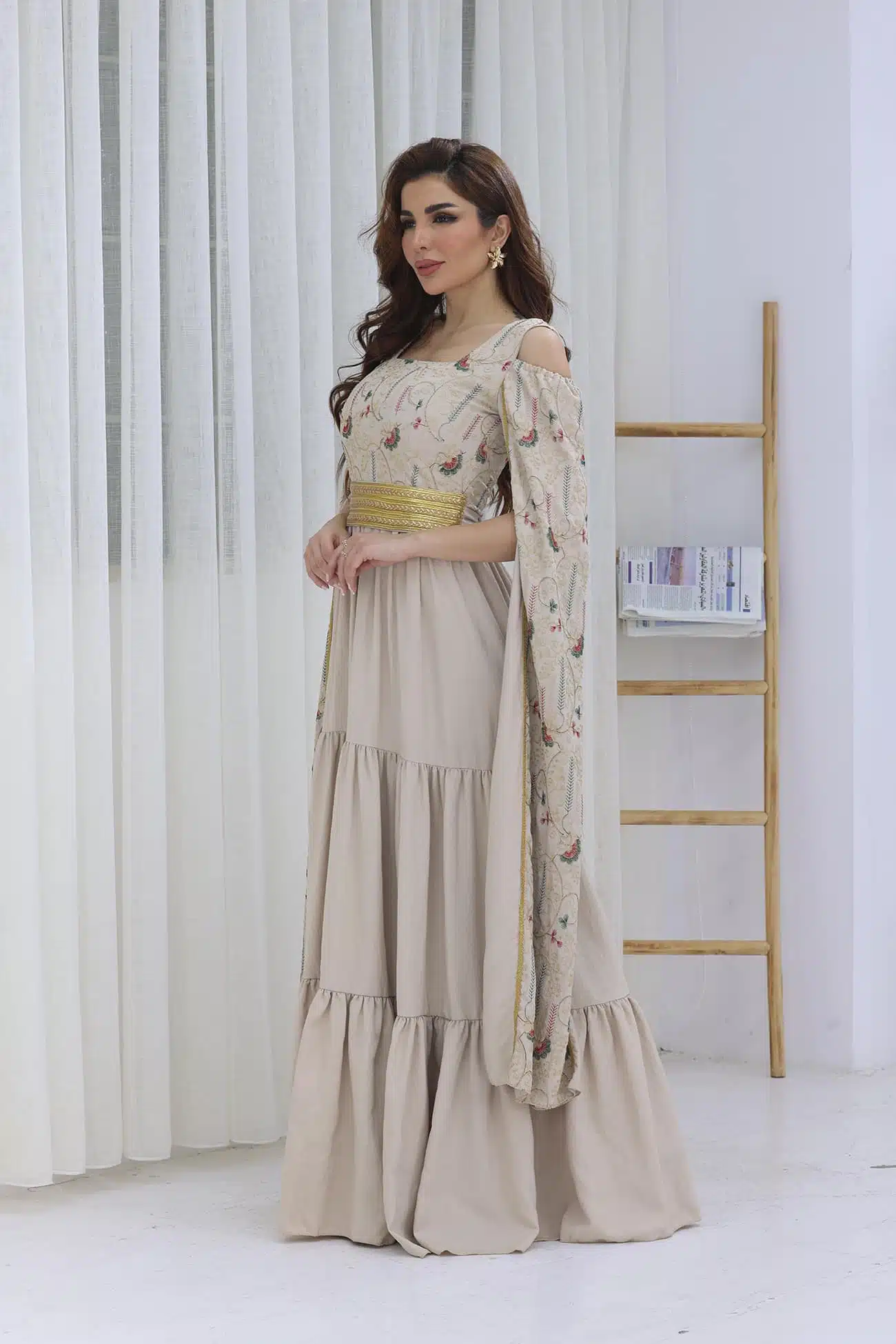 جلابية رمضانية بكسرات انيقة